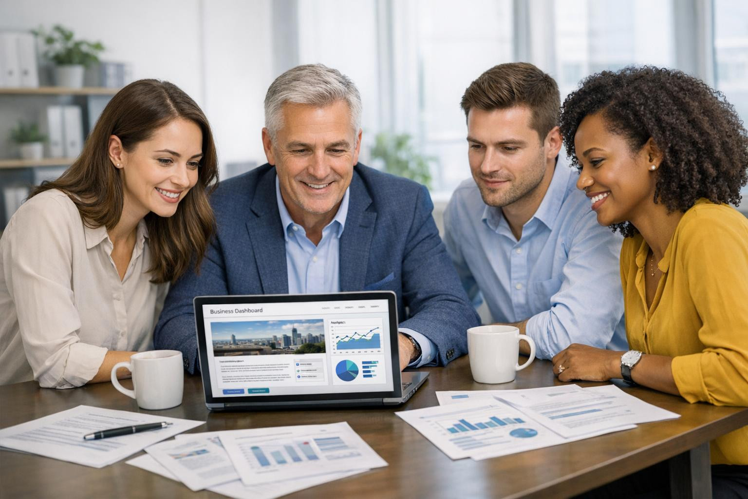 Our goal is to help small and medium-sized enterprises create what they really need online: a user-friendly, business-friendly presence that does not leave the responsibility to the customer. We work in practice and in