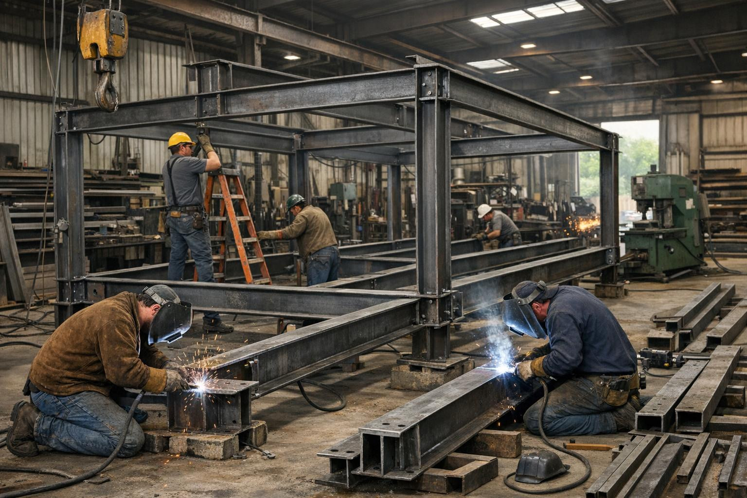 Meie ettevõte töötab metallkonstruktsioonide ja ehituslike metallkomponentide tootmisel, pakkudes praktilist ja usaldusväärset tööstuslikku lahendust. Keskendum