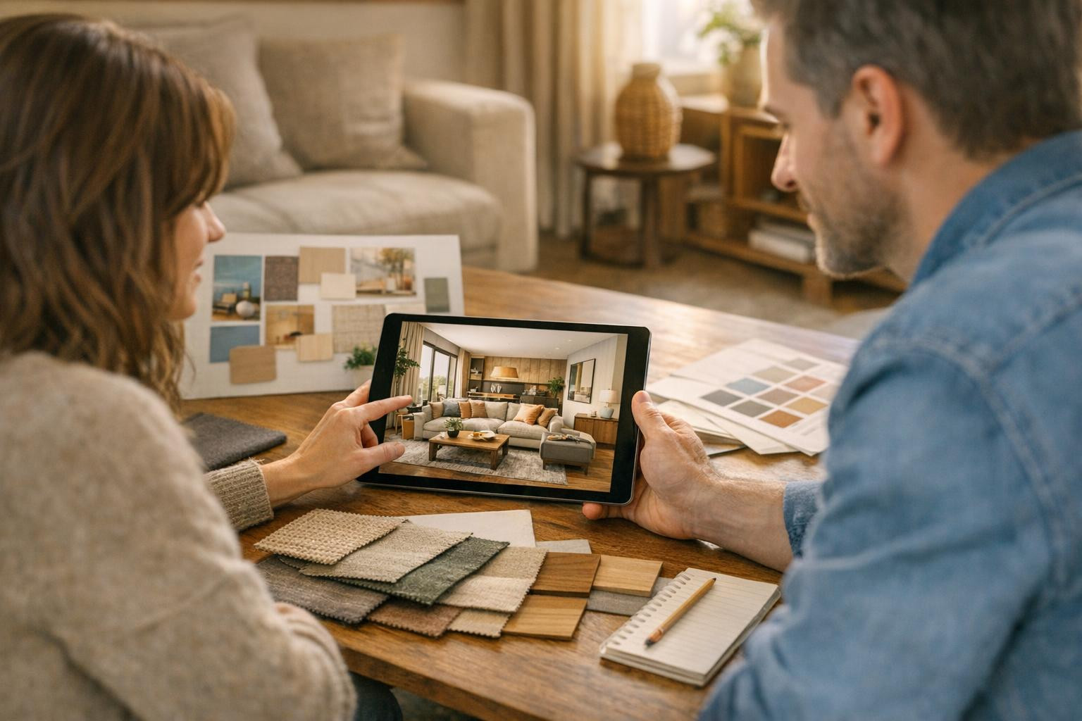 We believe that space should support the way of life: be practical, sustainable and pleasant. We create interior design that meets people's everyday needs and r