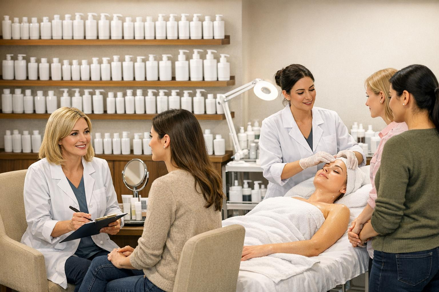 Our company supports beauty service professionals and their clients by providing reliable access to salon-quality skin care and cosmetic solutions and practical