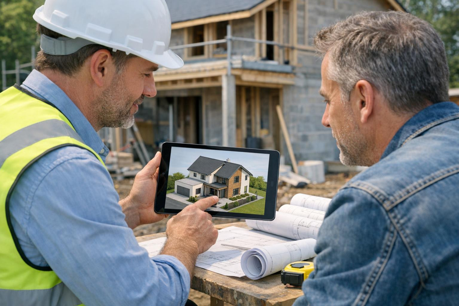 We are a company that focuses on architecture and construction services and works with both private individuals and business and public sector entities. Our app