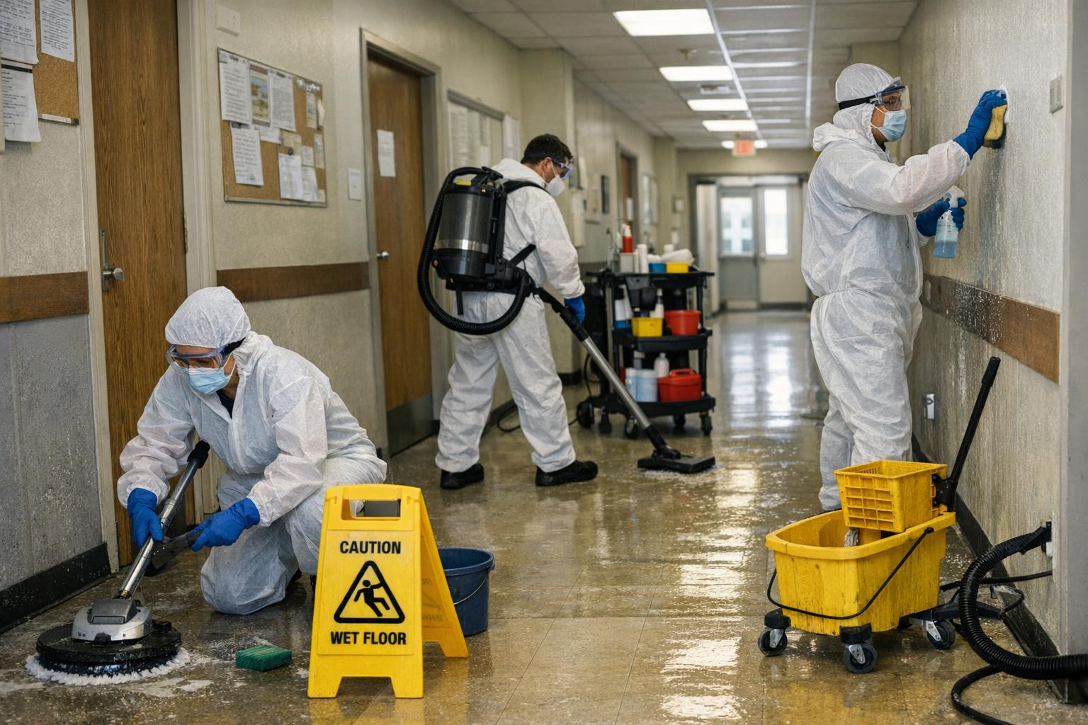 Our company focuses on special cleaning and maintenance of buildings by providing a practical and reliable solution for local authorities and real estate manage