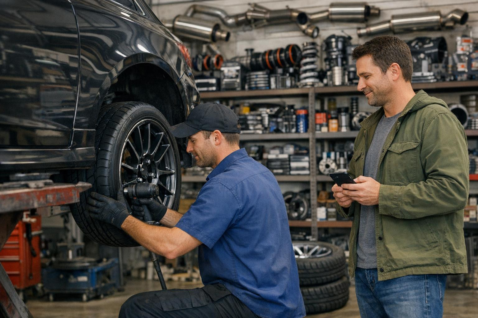 We are a practical and service-oriented car after-sales company that combines an online shop with a local store. Our goal is to make it easy and comprehensible 