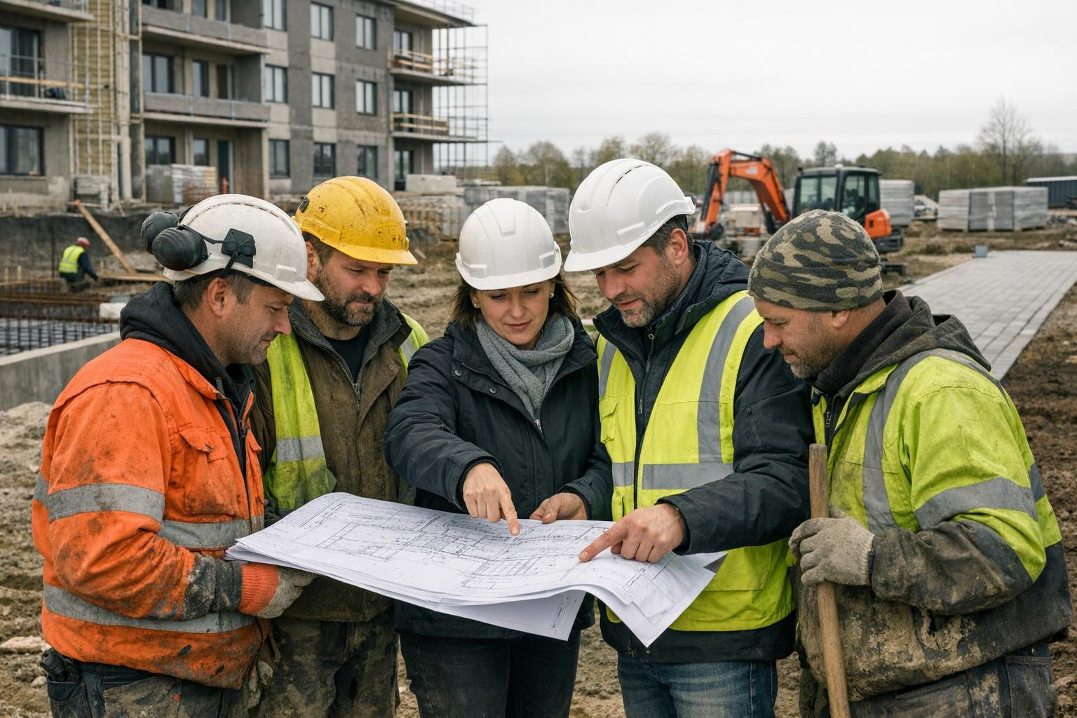 We are a construction company that provides comprehensive and reliable construction services for dwellings, developers and small businesses across Estonia. Our 