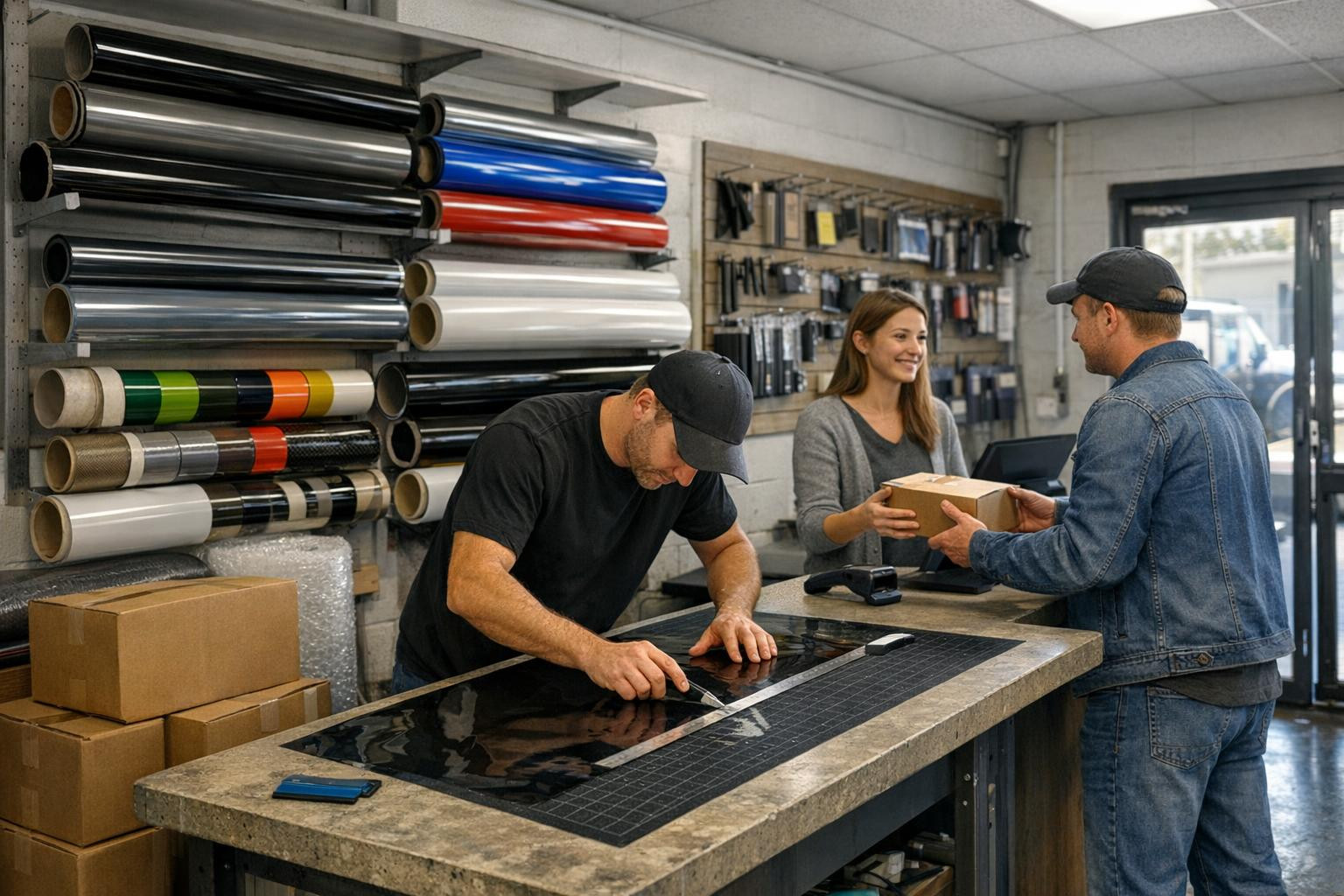 Meie eesmärk on pakkuda kilesid ja paigaldustarvikuid, mis aitavad kaitsta, kohandada ja parandada pindasid nii sõidukitel kui hoonetes. Töötame praktilise, too