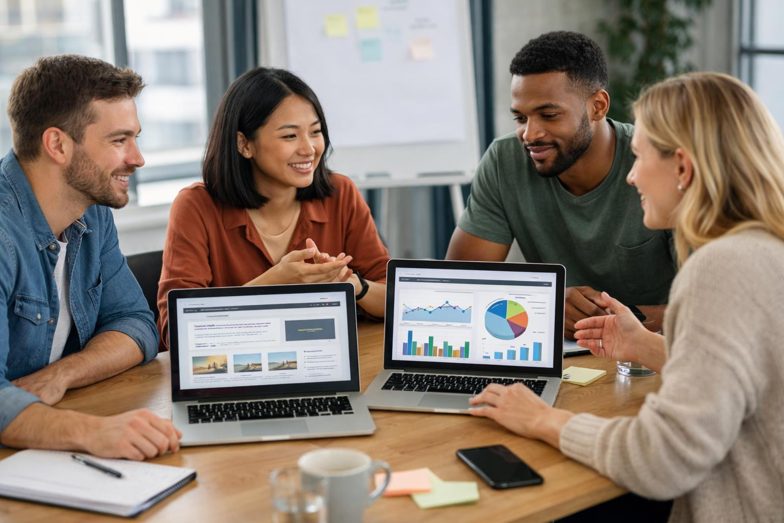 Me aitame ettevõtetel kujundada digikogemusi, mis toetavad selgeid ärilisi eesmärke. Meie lähenemine on praktiline ja koostööpõhine: digilahendused peaksid olem