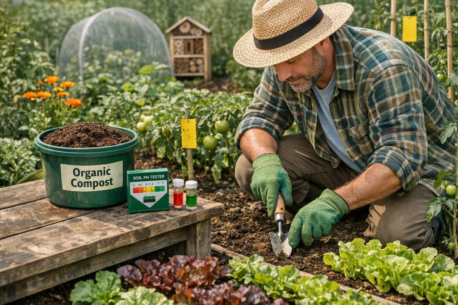 We believe that a good garden comes from a healthy soil, well-thought-out tools and practical solutions - our goal is to be a reliable partner for gardeners, wh