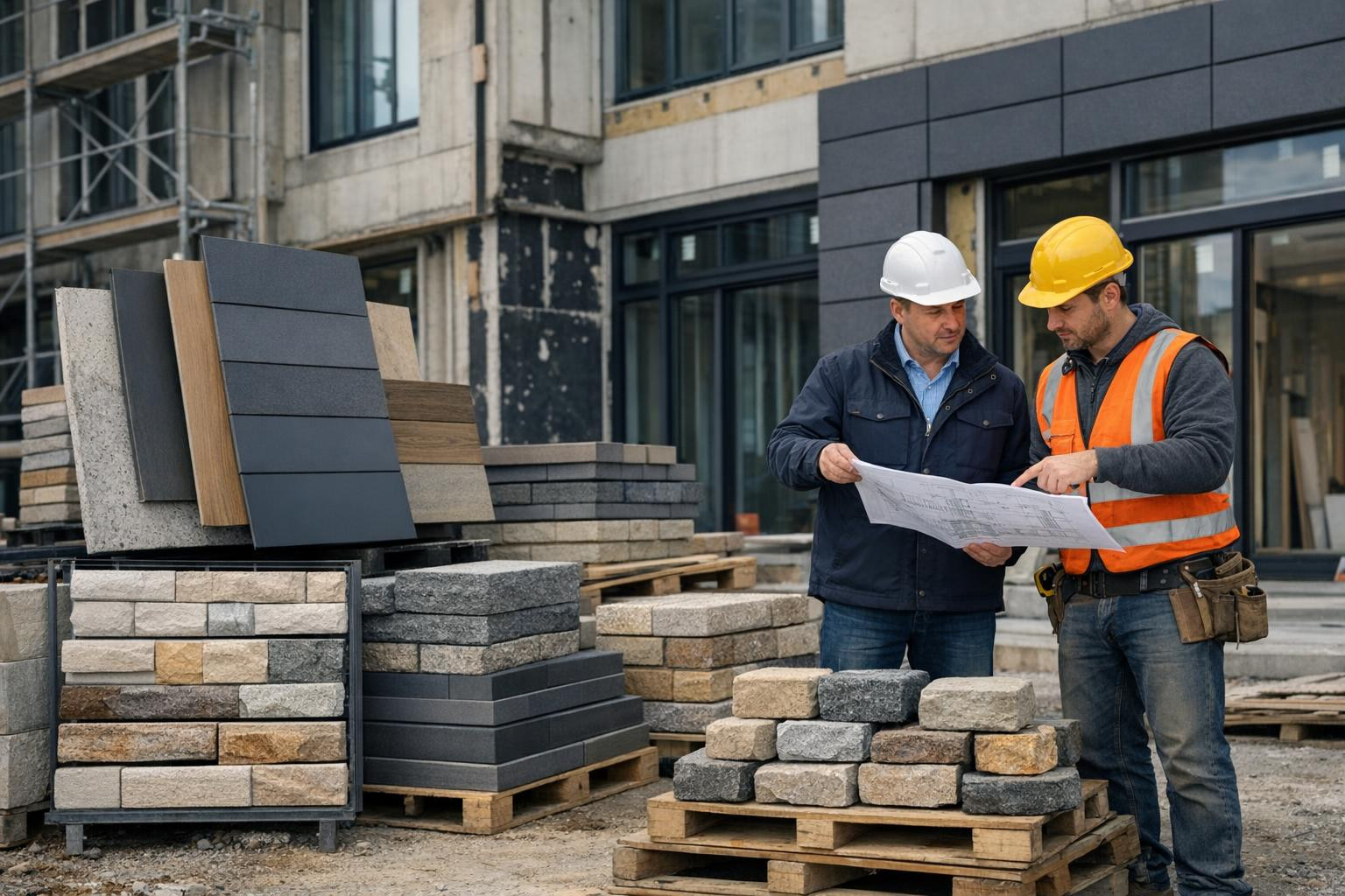 Our goal is to provide a clear and practical solution for facade works: to be a reliable partner in both material procurement and coordination of works. We work