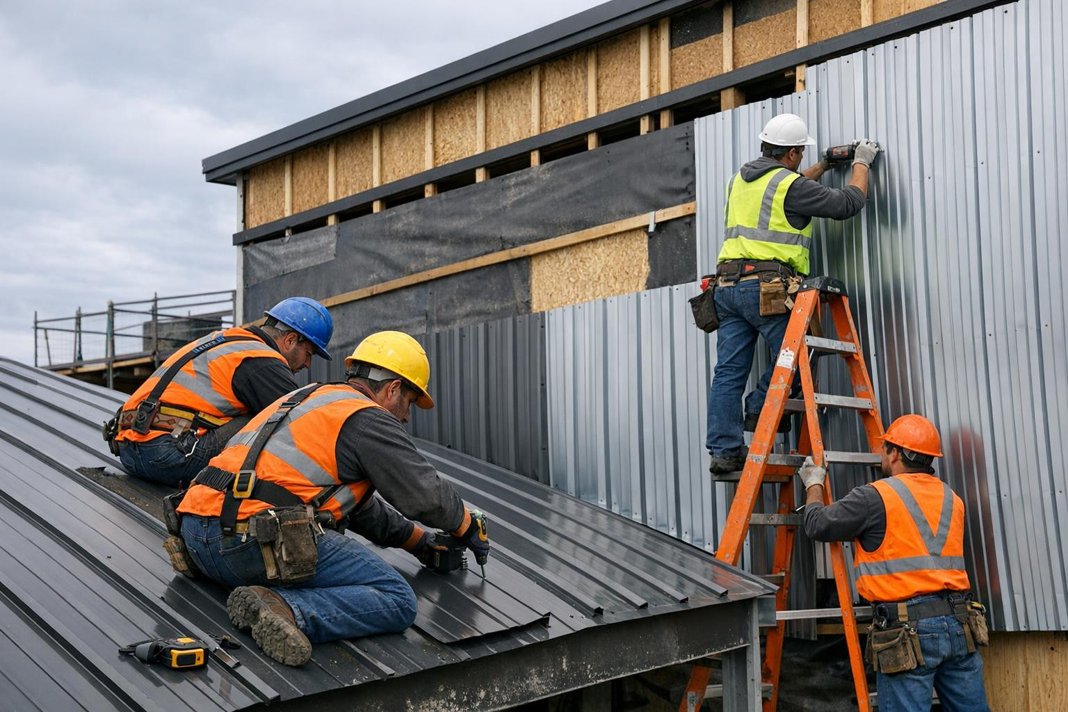 Meie ettevõte keskendub hoonete katuste ja fassaadide pikaajalisele kaitsele ning hooldusele, et hooned püsiksid ilmastikuoludele vastupidavad ja kasutusvalmid 