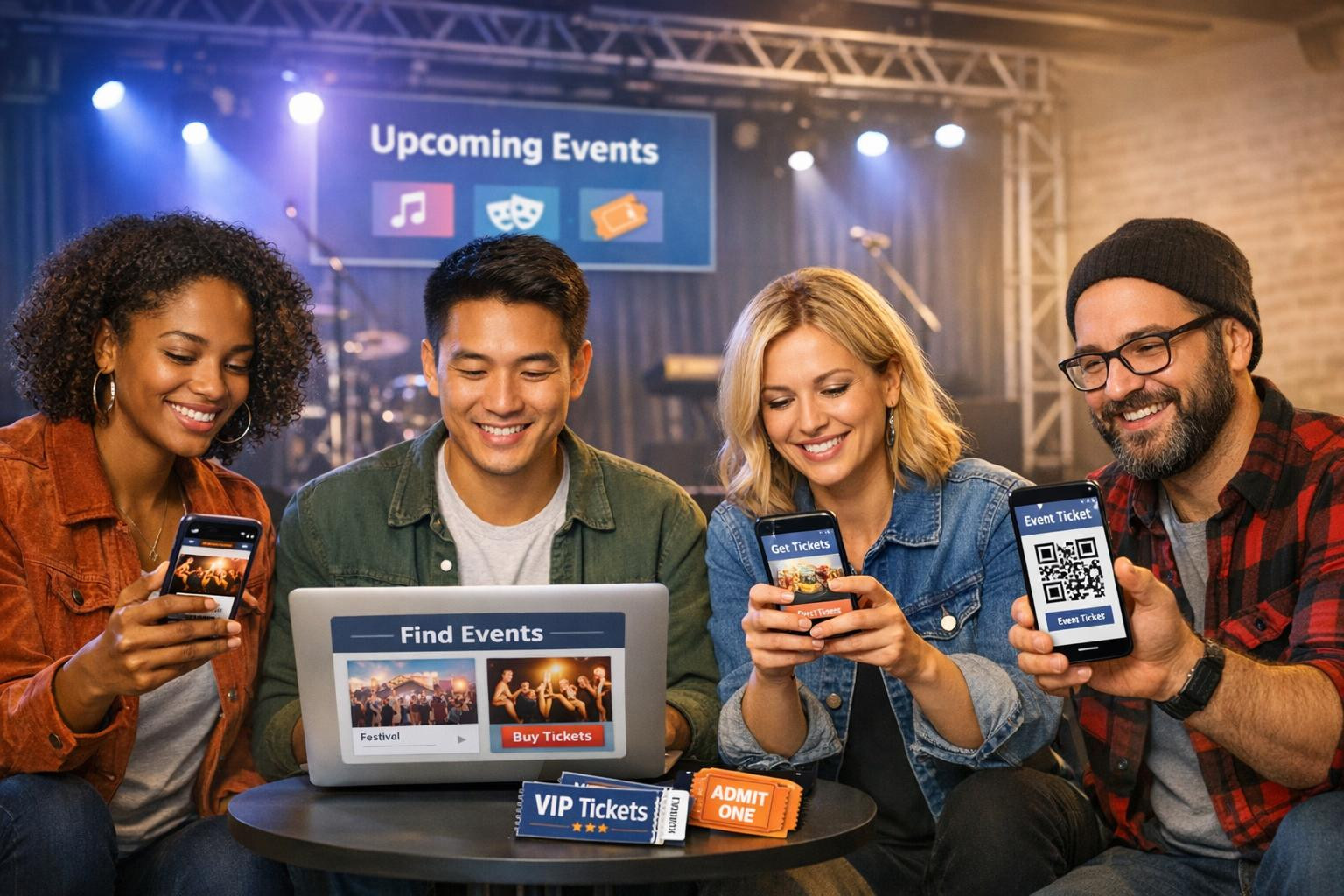 Discover, sell and compile: all for managing local events    A central solution for finding events and buying online tickets that connects the audience, local h