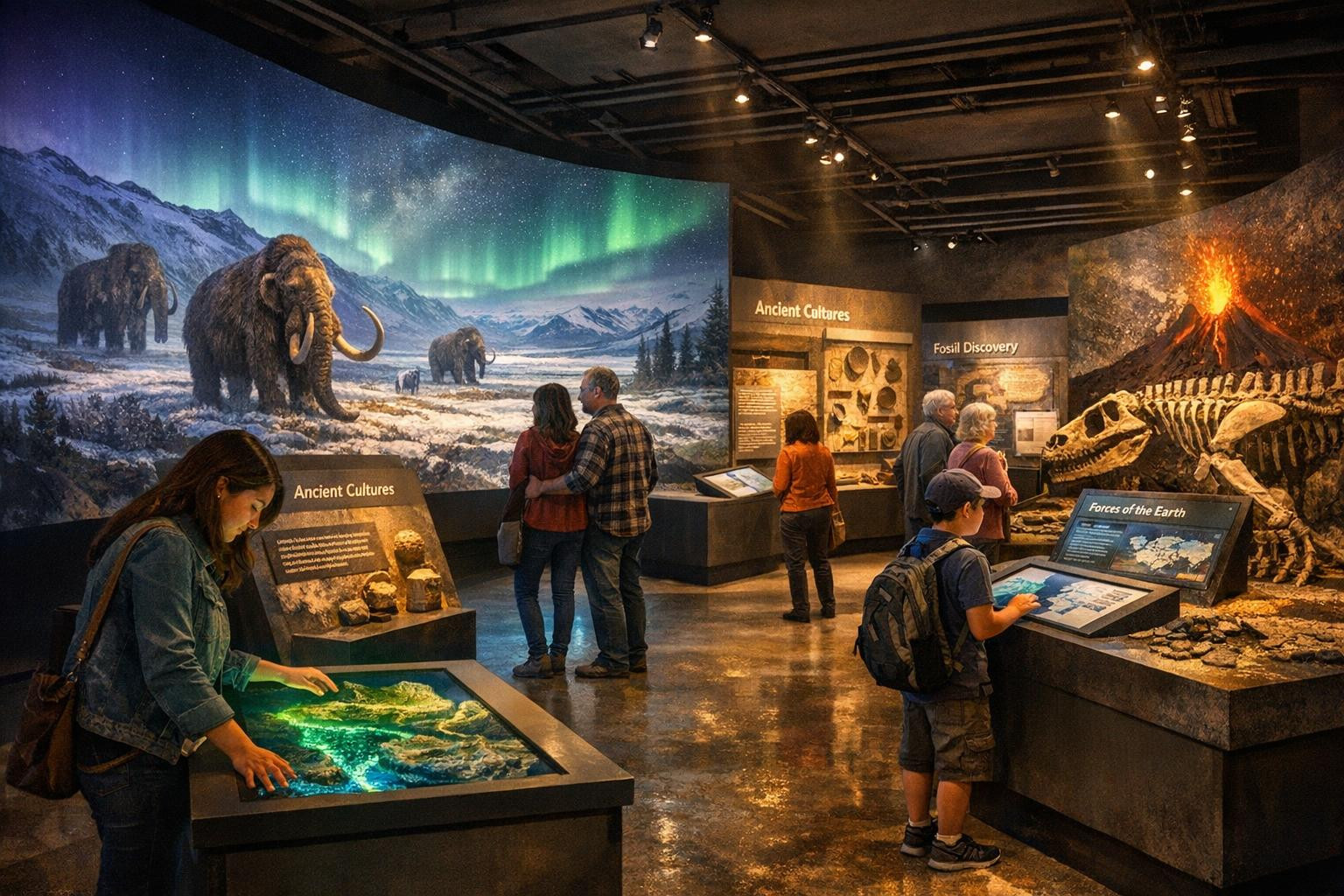 Exhibition design combines narrative, space and technology to ...