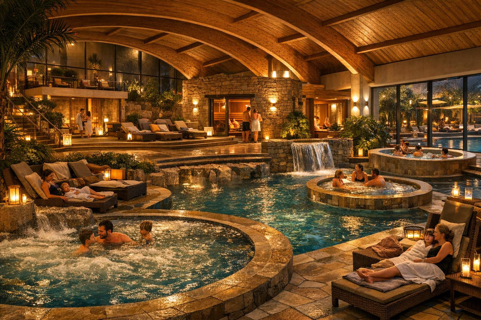 Living Spa is a multi-zonal spa and water centre that combines ...