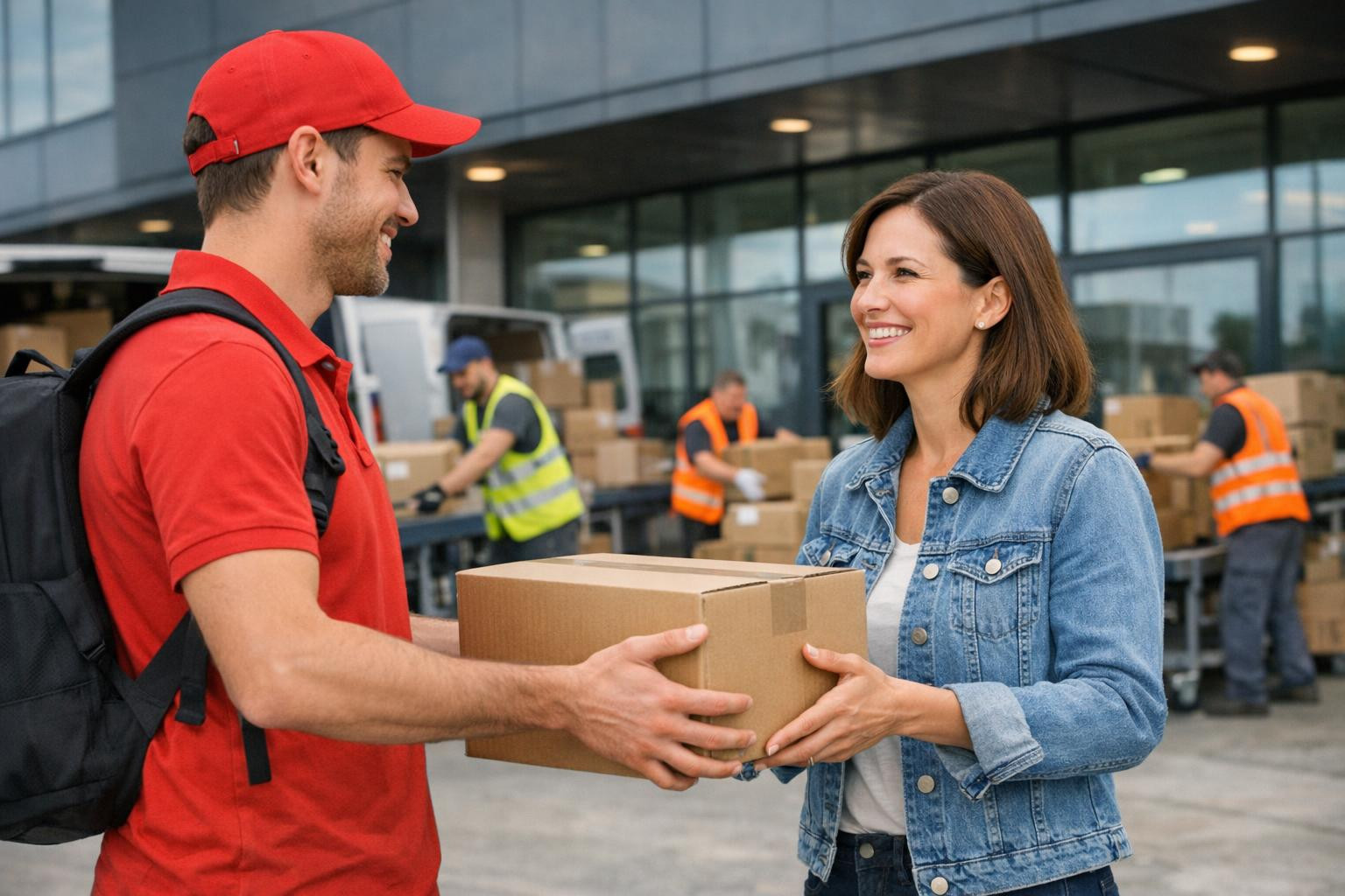 Quick and reliable solution for delivery of parcels    < Quick delivery   combines express delivery services and modern parcel delivery services to ensure fa