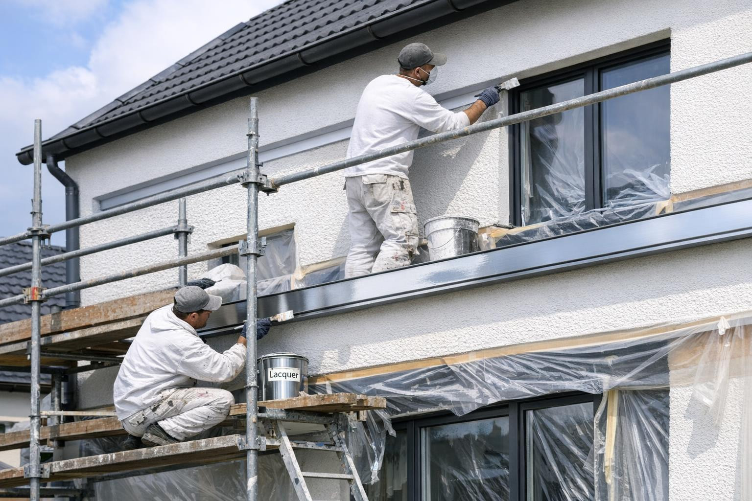 Resistant exterior coloring for façade and metal surfaces    Exterior coloring  provides long-term protection against weather conditions and corrosion, preservi