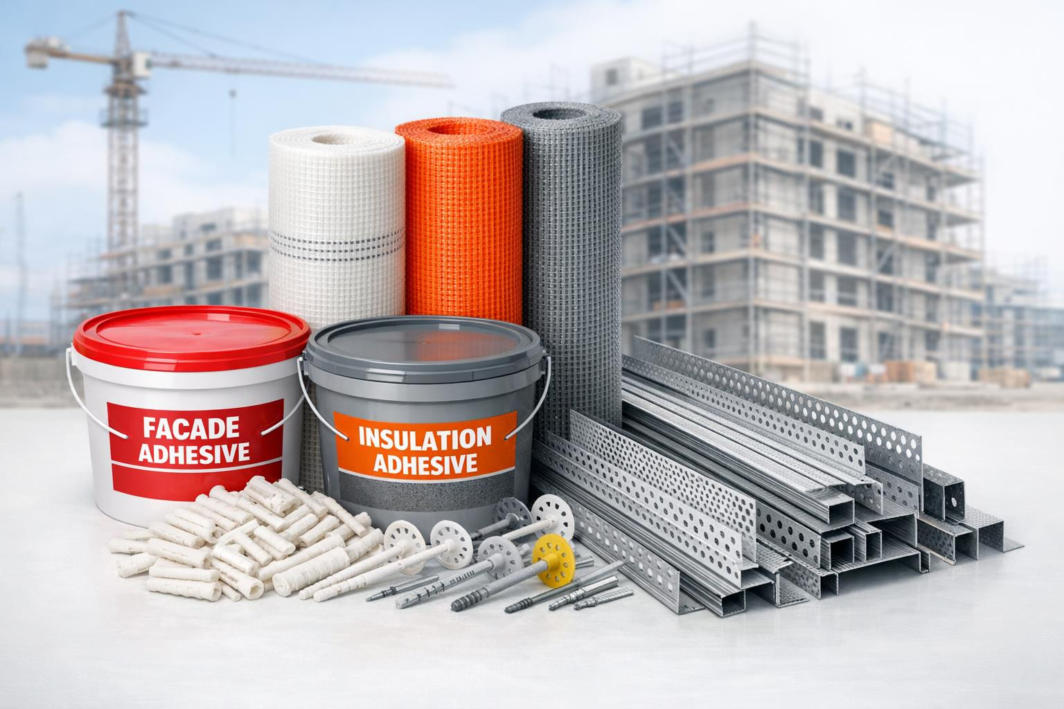 A wide range of facade systems accessories provide the opportunity ...