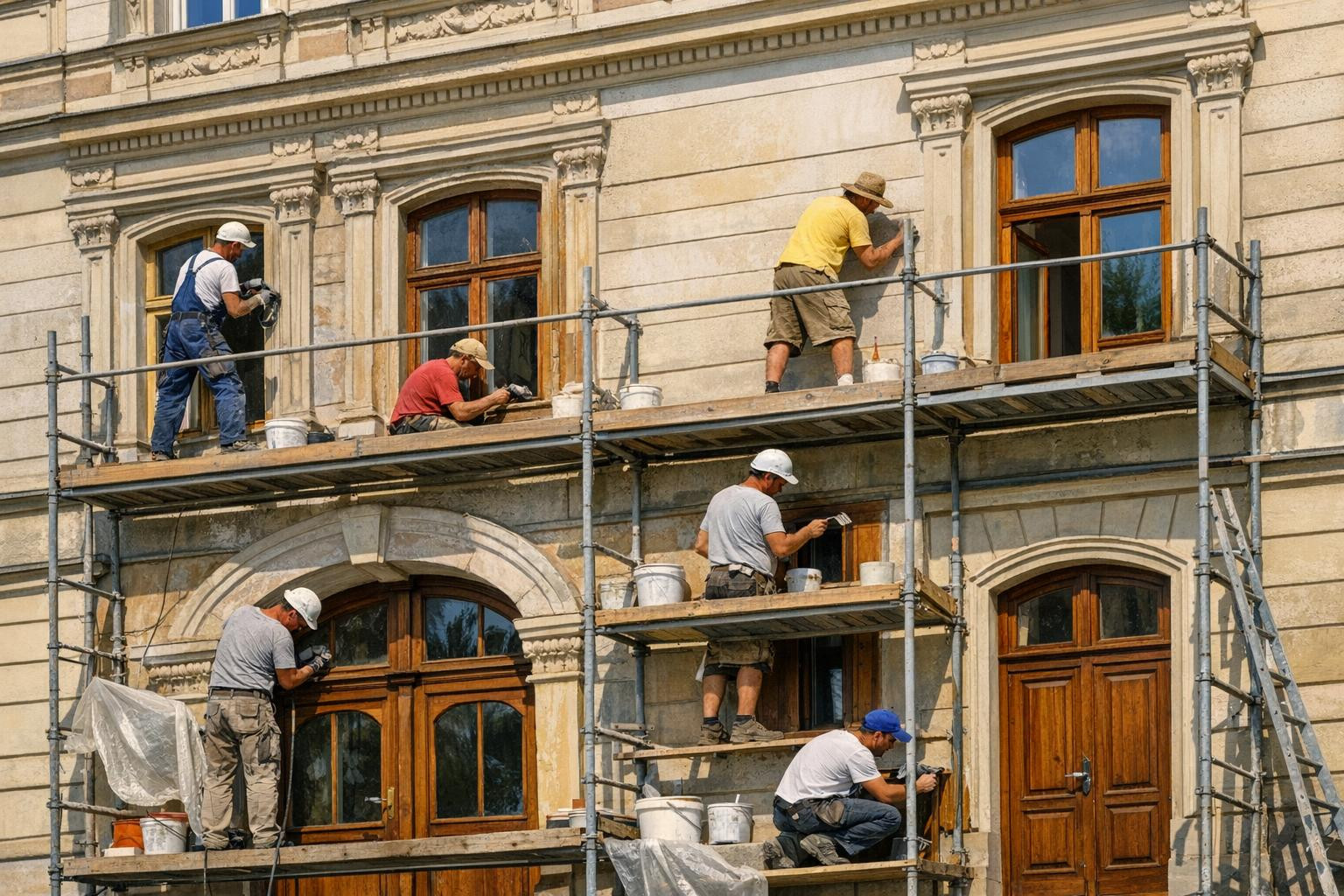 Beautiful appearance and long-term protection   < Fassad finishing   gives the building a new breathing: aesthetically finished surfaces increase value and g