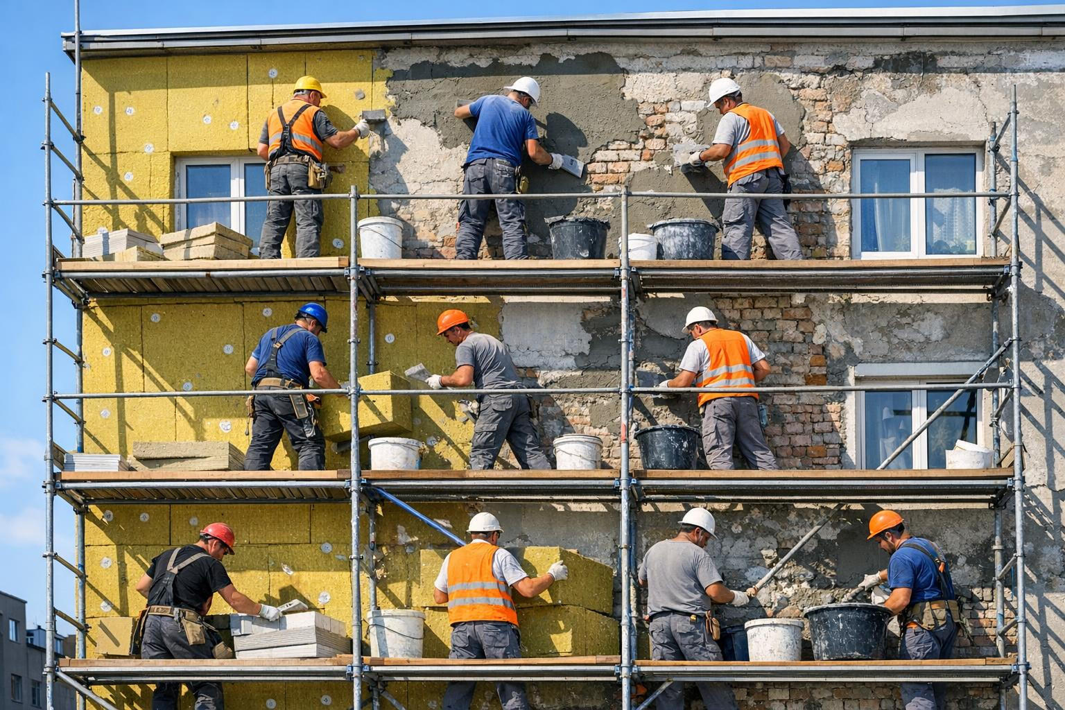 Why choose high-quality façade insulation?    Foreign façade insulation  is an investment that reduces heating costs, improves indoor air comfort and protects t