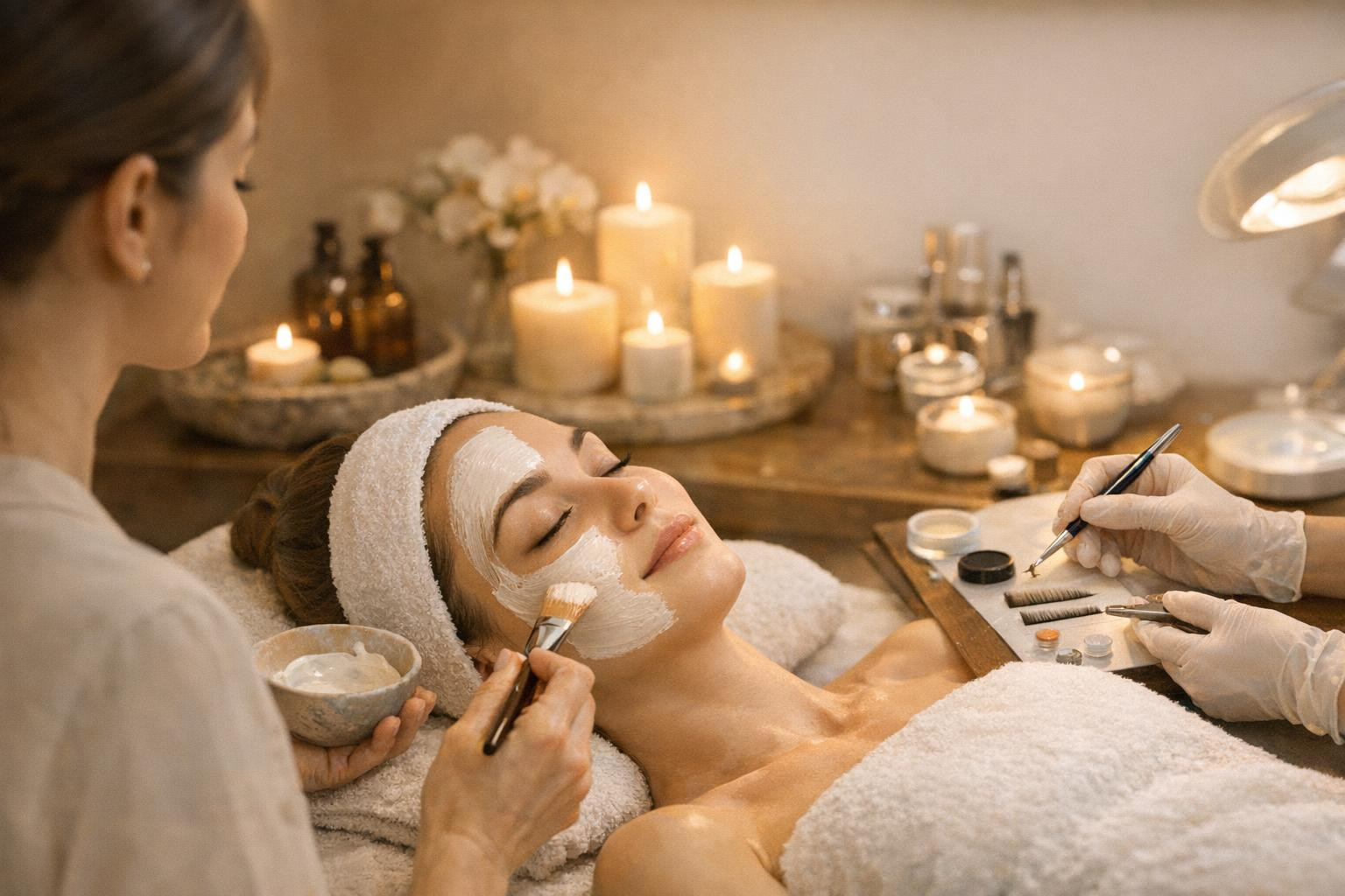 Healthy facial care and stamina for better skin and self-confidence    Full beauty solution combines professional facial care, caring body procedures and accura