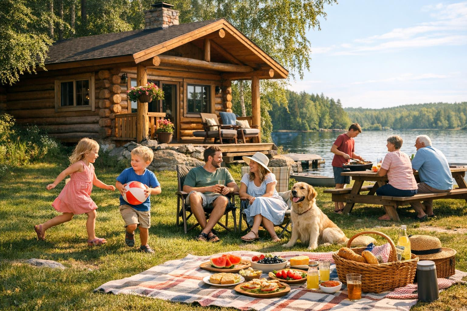 A spacious and family-friendly cottage offers the perfect combination ...