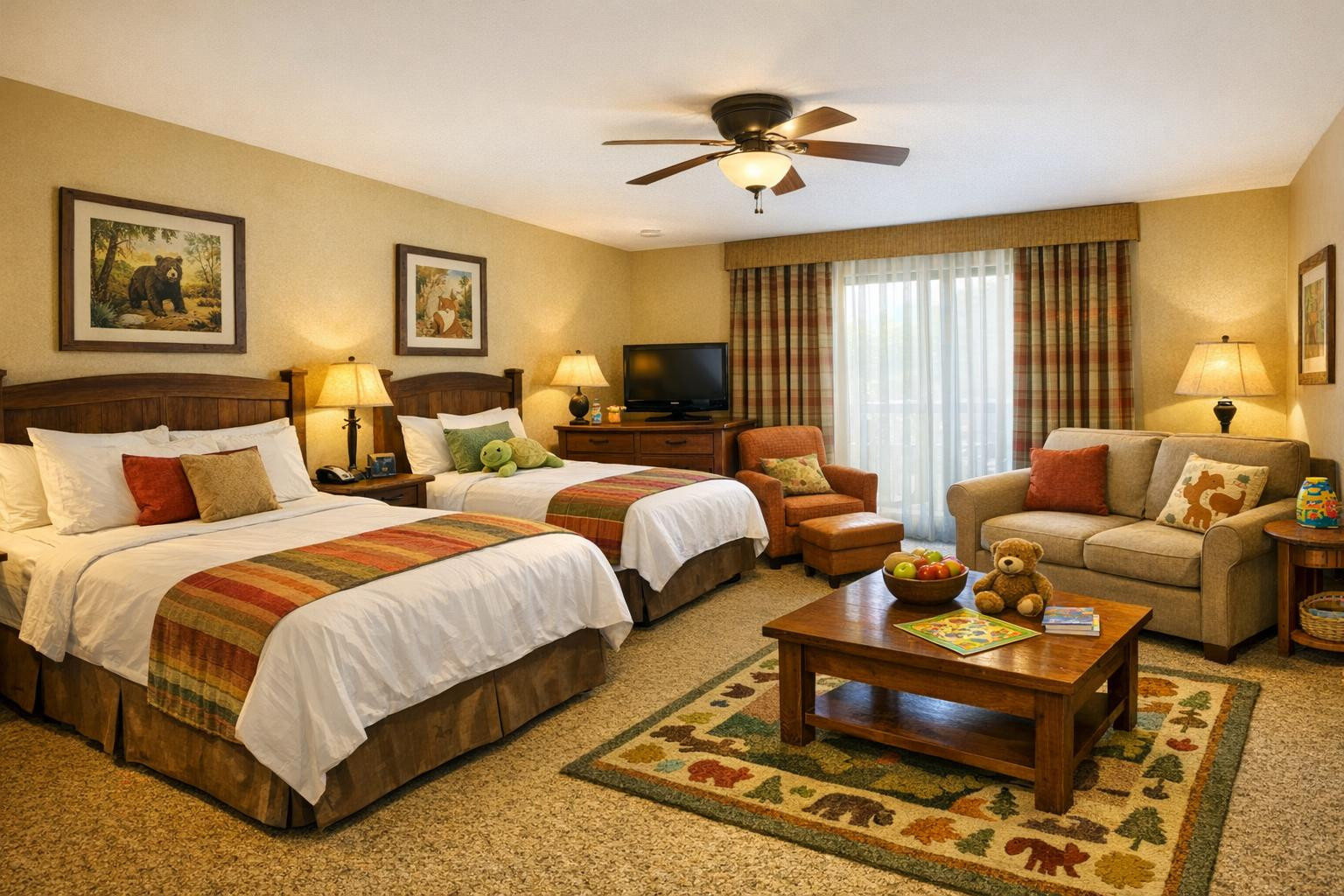 Spacious, comfortable and functional family accommodation < ...