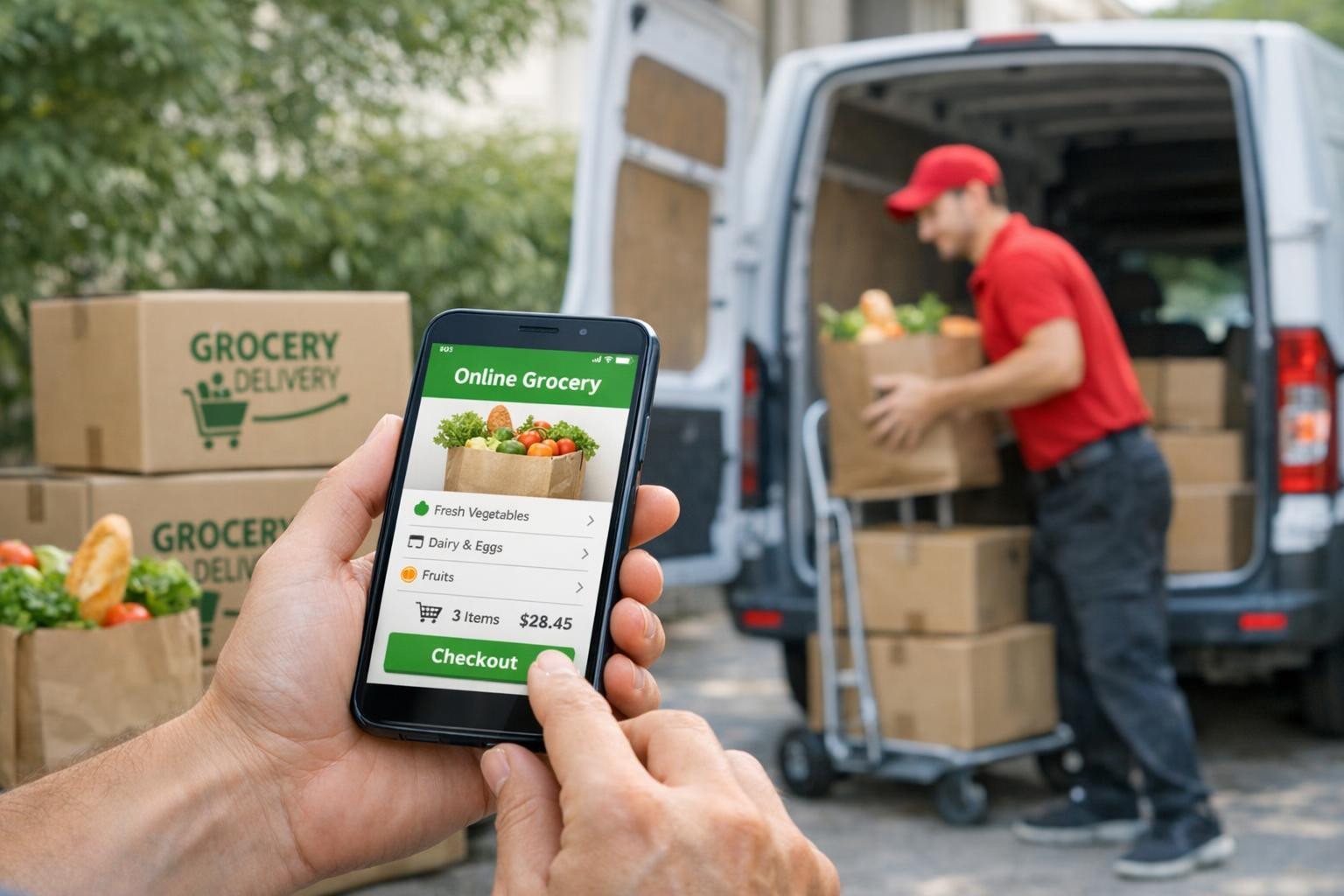 Simple shopping online: convenient online order and reliable delivery    Website shop  combines the convenience and practical delivery options of modern e-comme