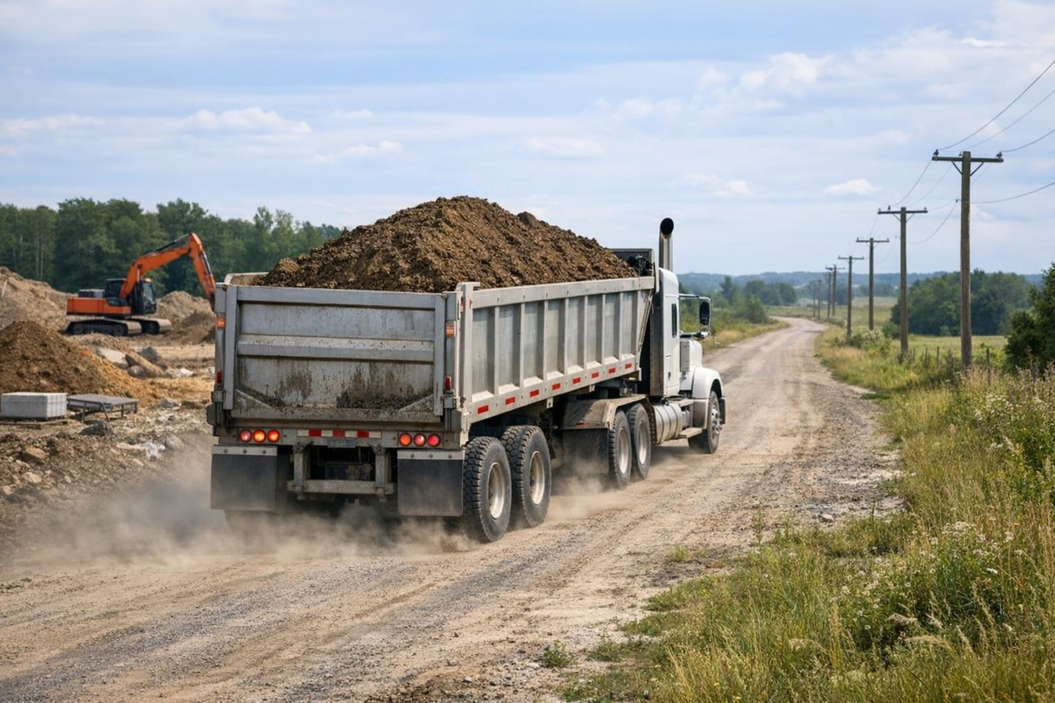 Reliable material transportation that keeps the work smooth Material ...