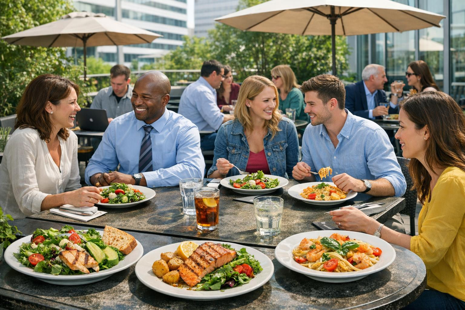 Everyday lunch offers a delicious, affordable and fast solution for close-to-work visitors. The selection focuses on fresh food, short waiting times and favorab