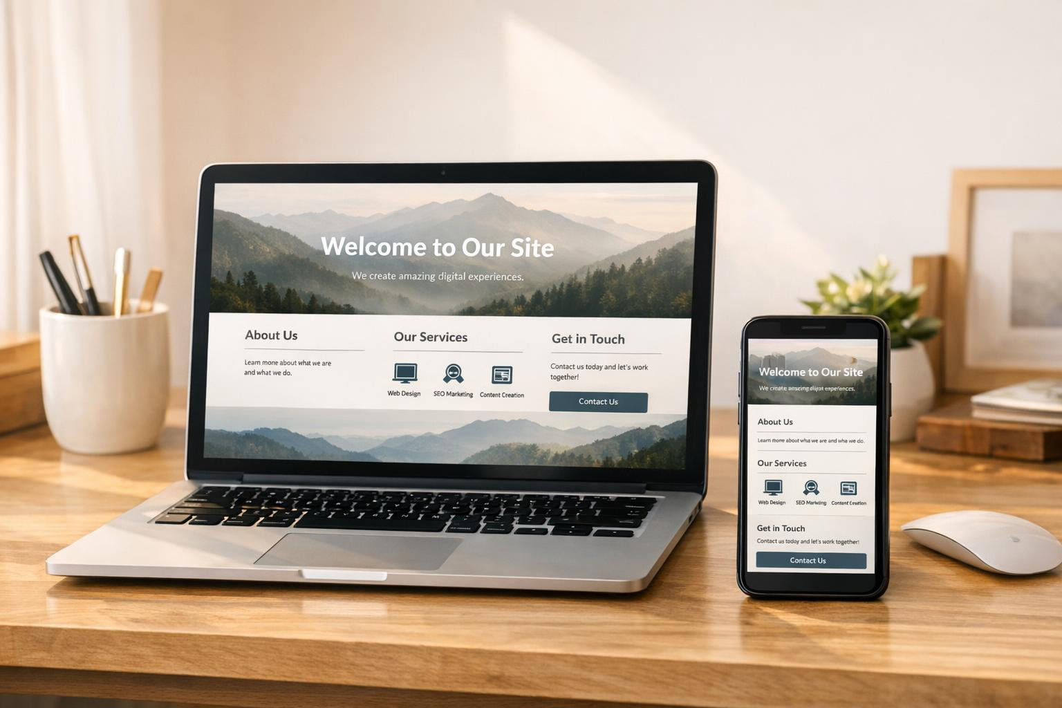 Clear online presens days - one page that sells and protects     One page   is a simple, balanced and effective web solution for those who need visibility quick