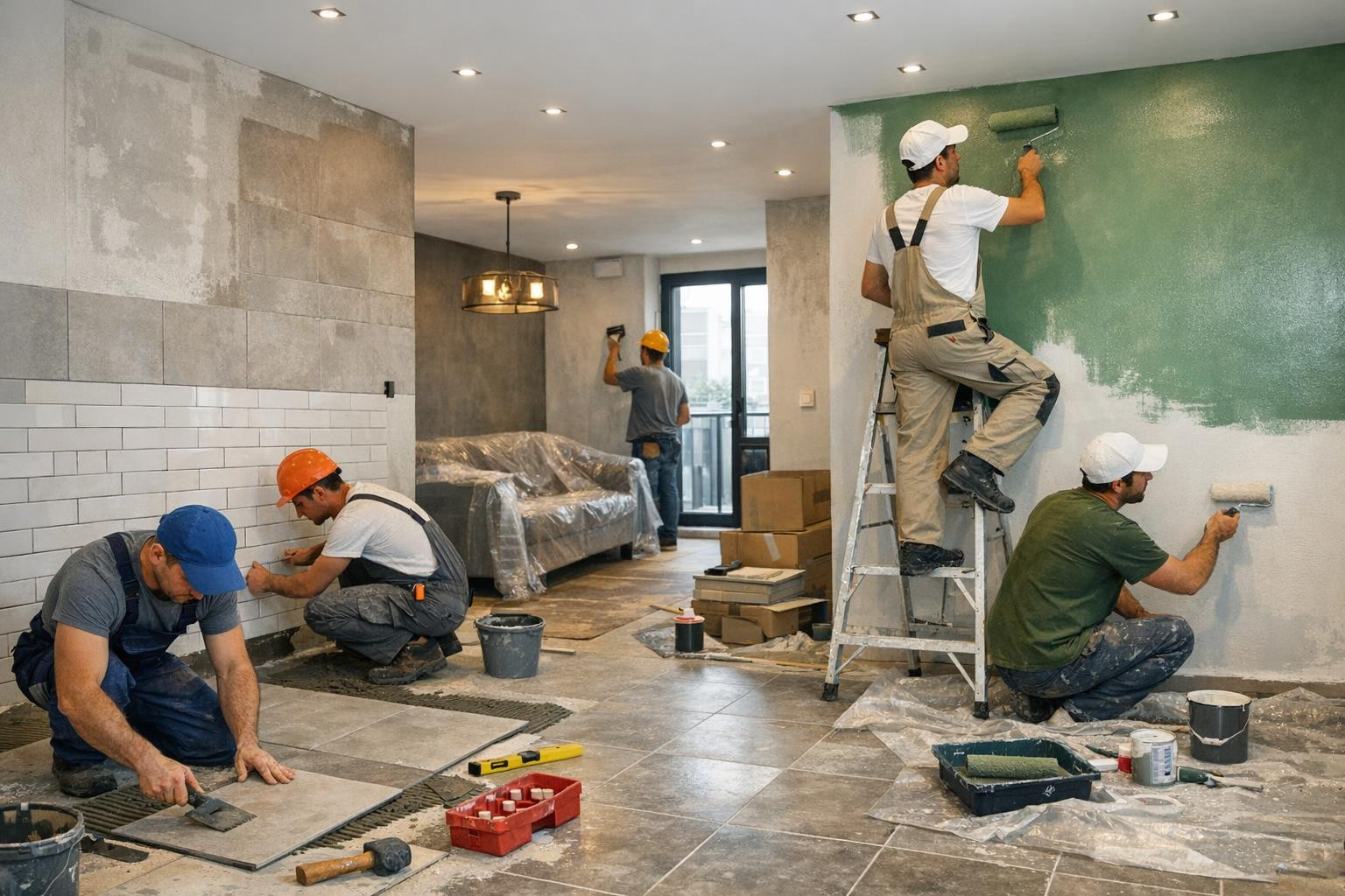 Quick and high-quality renovation and repair work  renovates and makes them more comfortable to use. We offer comprehensive solutions that combine professional 
