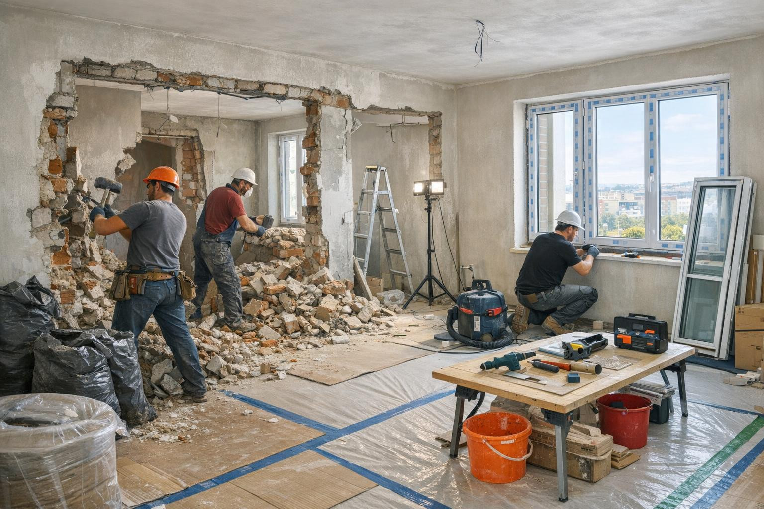 All required from one place: repairs of apartment and business premises that work with your rhythm      Repair of apartment and business premises  covers everyt