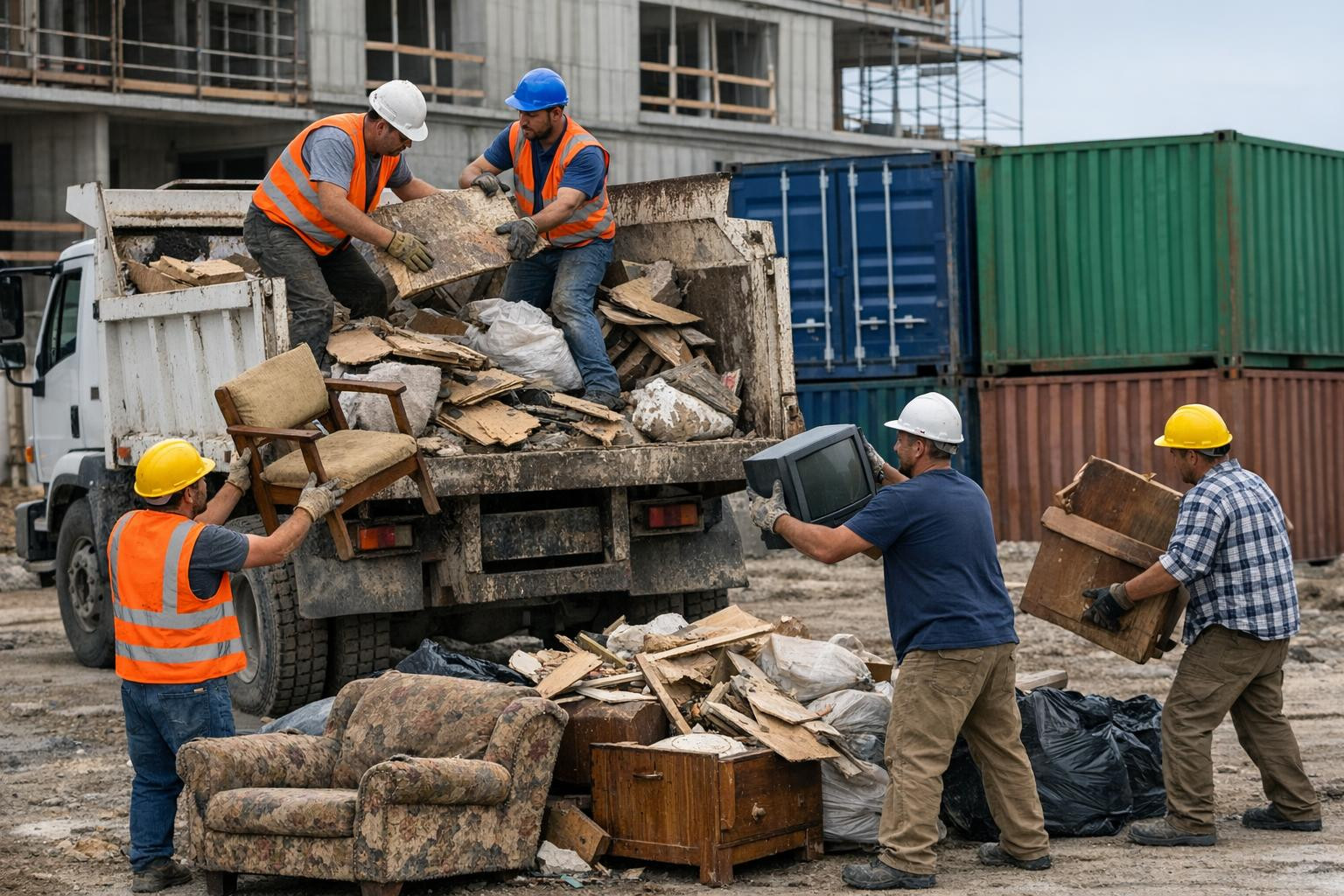 Full waste and freight transport that ensures proper disposal    < Waste transport  and disposal is a simple, efficient and lawful process that releases spac