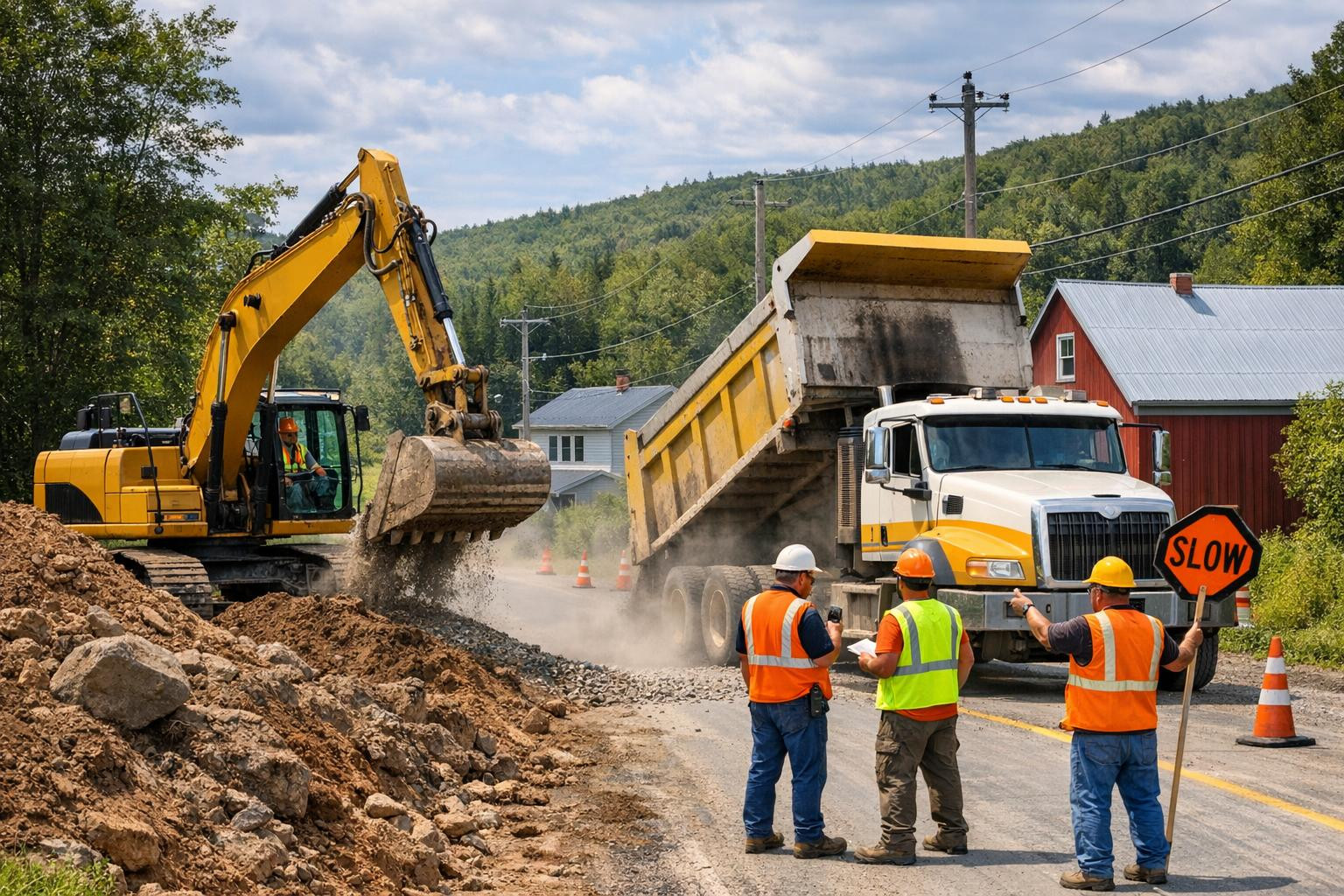 Speed, efficient and locally covered transport solutions for construction and gardening projects     Full fleet and experienced team  ensure that each work is q
