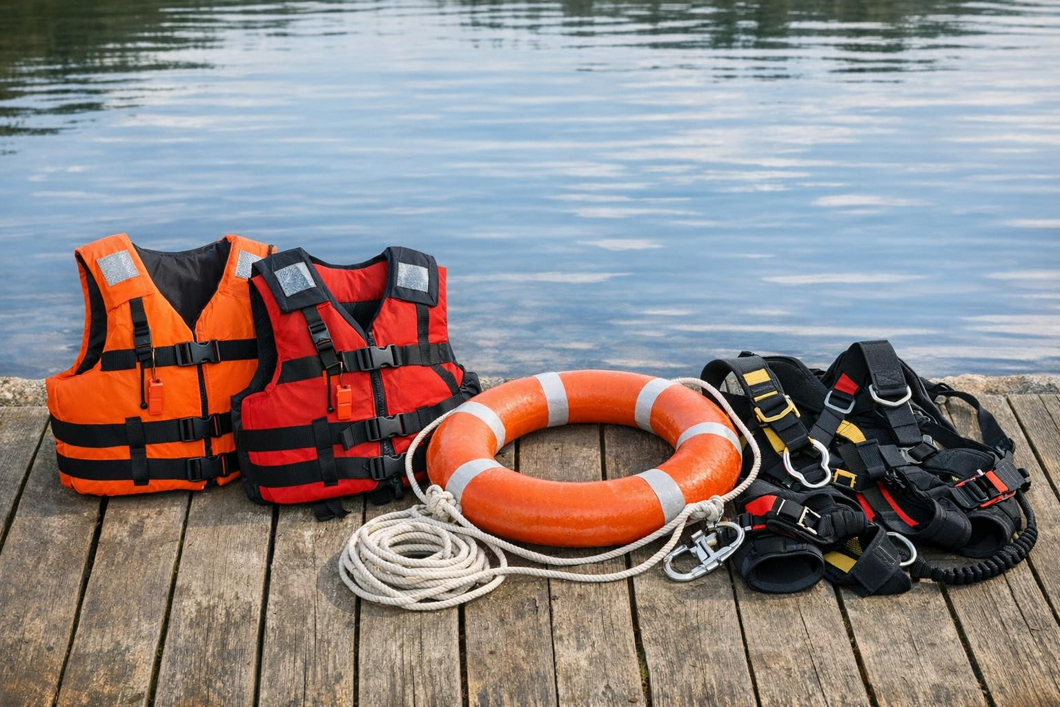 High quality water rescue equipment   provides a fast, safe and professional response to water and marine situations. The set consists of certified life-saving 