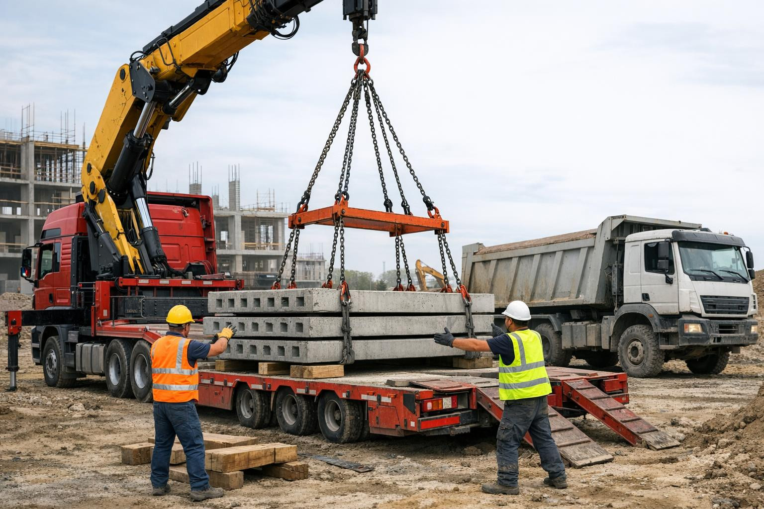 Reliable transport solution for the movement of heavy materials ...