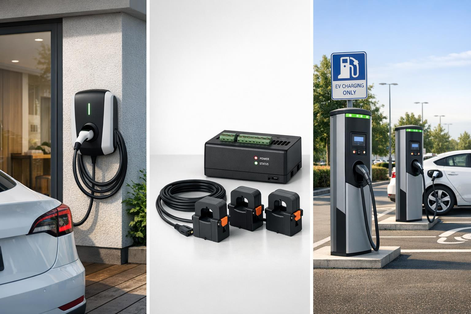 Full charging solutions   bring together powerful 22 kW charging, accurate energy control and payment integration to ensure a smooth and reliable charging exper