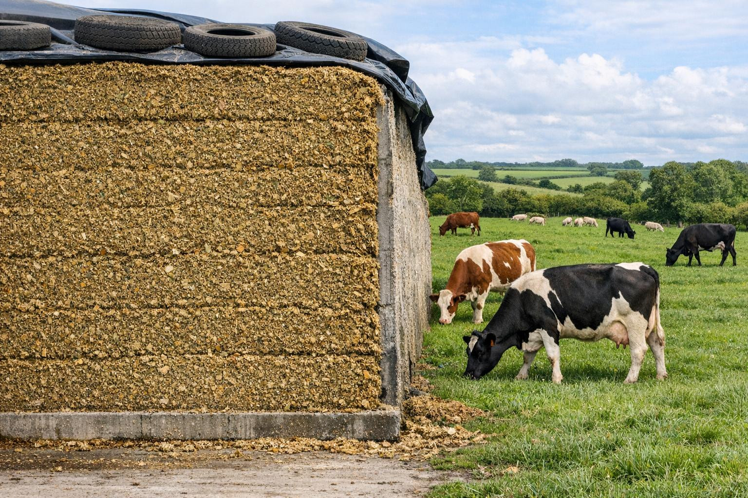 Sustainable and reliable preservation of feed     Feed preservation   means precise measures for the long-term preservation of feed so that animals can always h