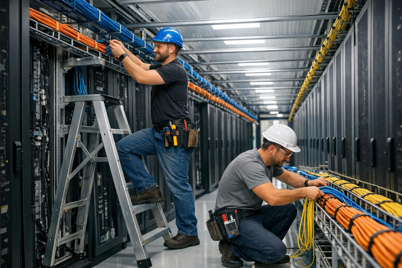 Effective fiber and network installation provides fast, stable ...