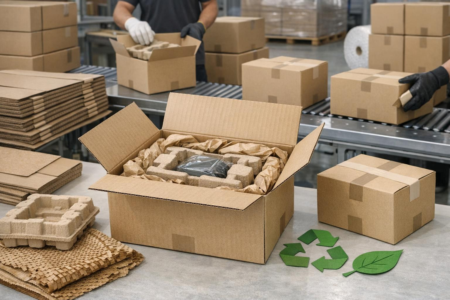 Fibre-based wave and transport packaging is an optimised defence ...