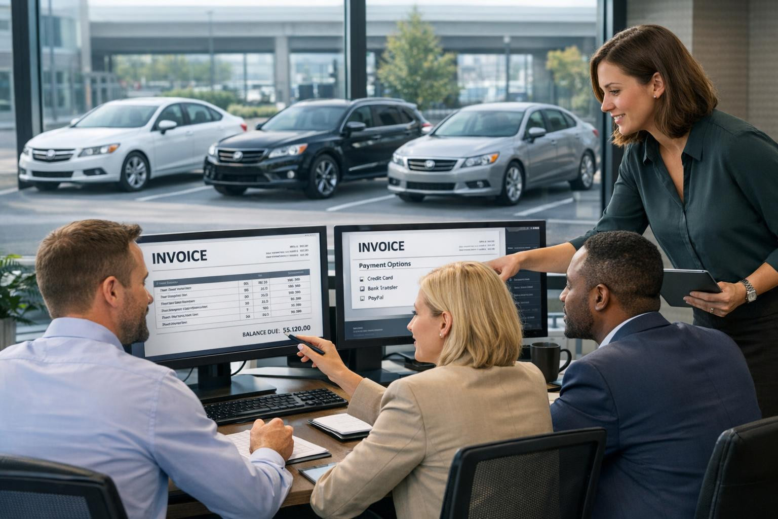 A healthy portfolio of financial and accounting solutions   combines professional accounting services, accurate payroll accounting, automatic processing of e-in