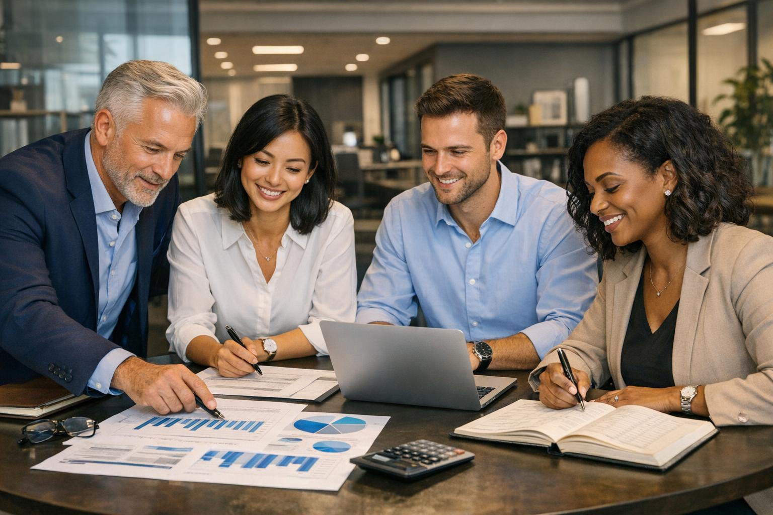 A reliable financial basis for strategic growth    Integrated accounting and financial analysis creates clear, lawful reporting and provides specific decision s