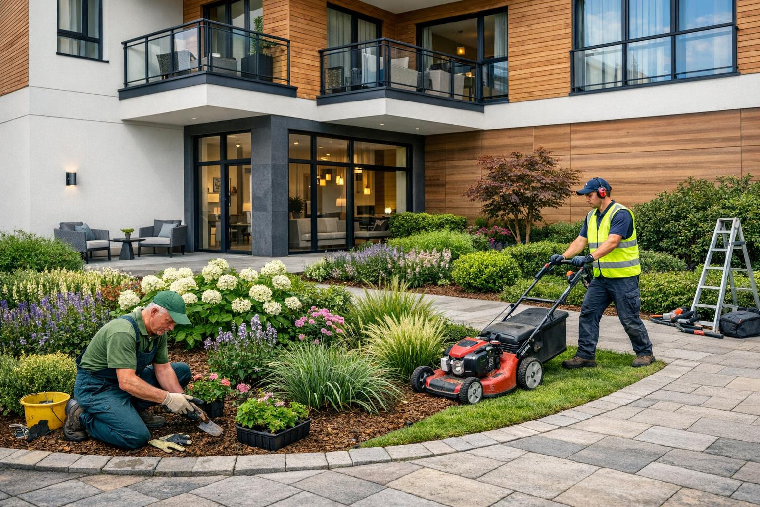 Full finishing and greening: aesthetics, endurance and functionality in one solution    Fassate and external finishing work ,  internal finishing work  and  gre