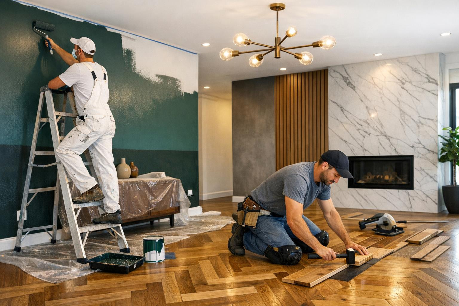 Perfect finishing that changes the space - professional finishing services for each project    Finishing services  combine mastery and careful detail lessons to