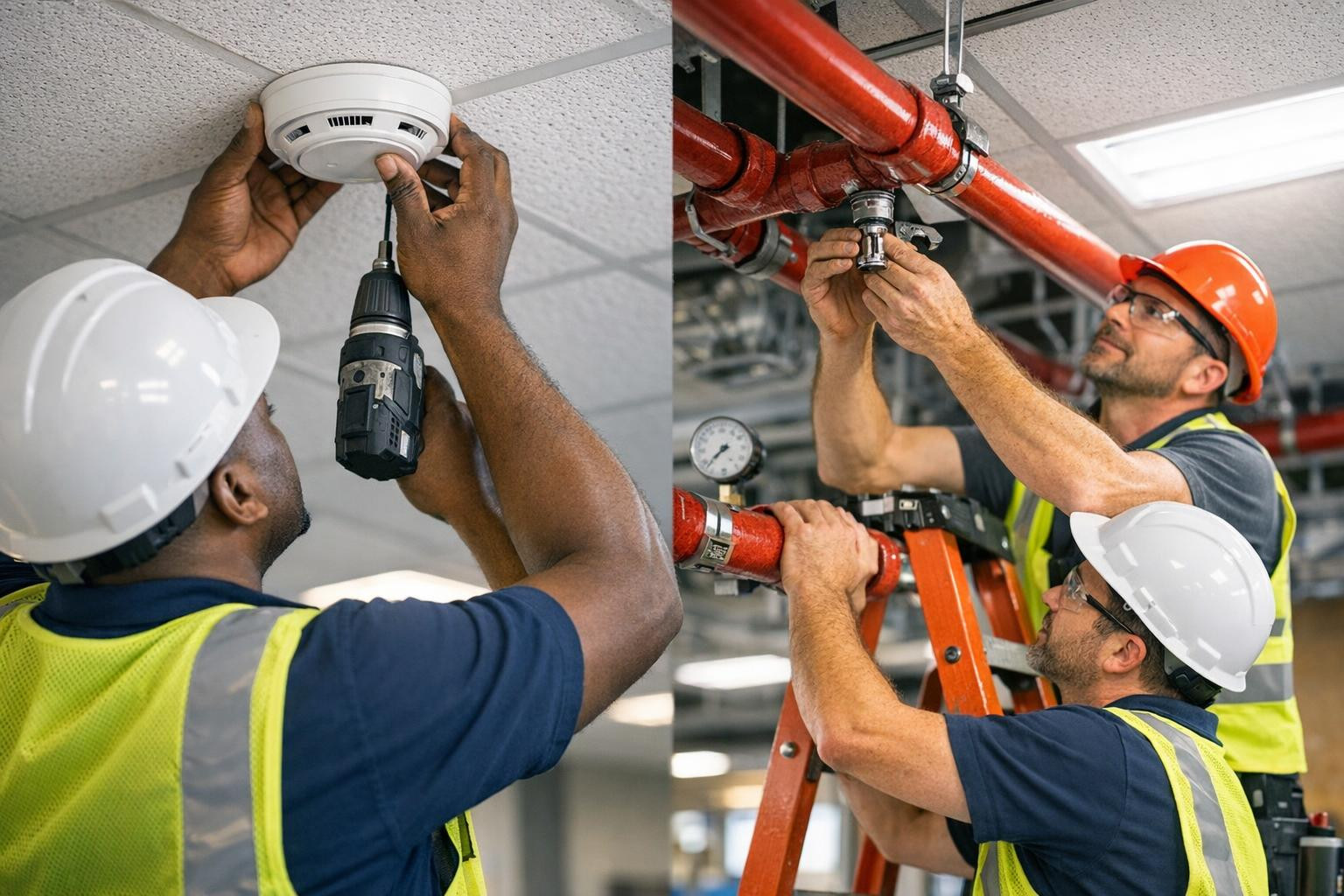 Firefighting systems  ensure the security of property, people and activities through early detection, automatic response and regular care. The complete approach