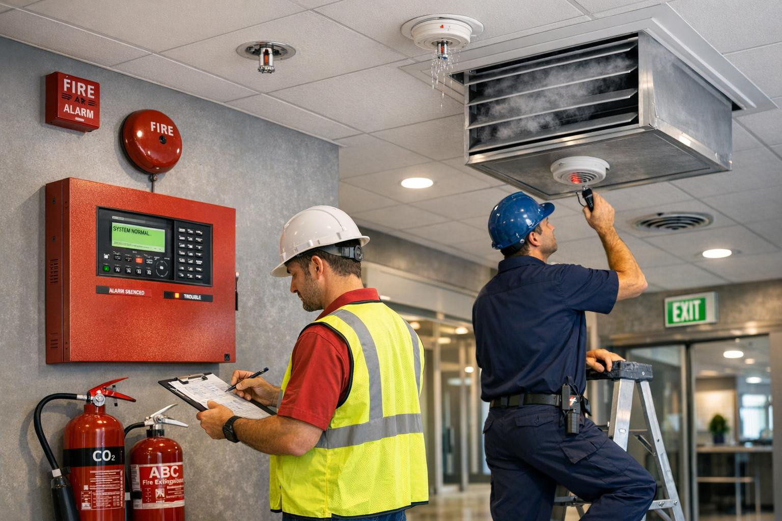 Full fire protection from design to regular maintenance Fire protection ...