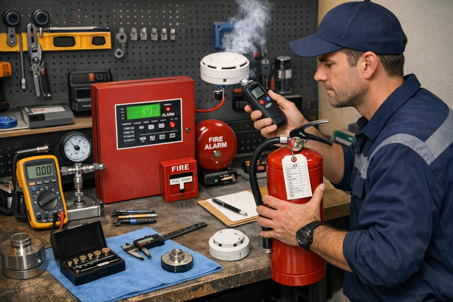 Focused maintenance and testing to ensure occupational safety    < Fire safety maintenance and regular inspection  ensures that protective systems operate ev