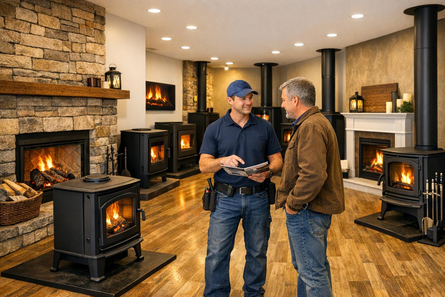 A comprehensive fireplace solution that ensures warm, safety and ...