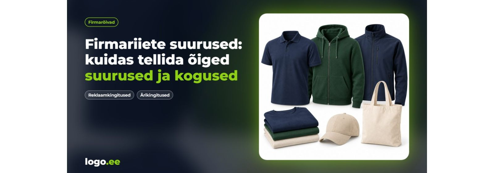 Firmariiete suurused – kuidas tellida töötajatele õiged suurused, kogused ja logoga rõivad?     Firmariiete õigete suuruste ja koguste tellimine algab sobiva rõ