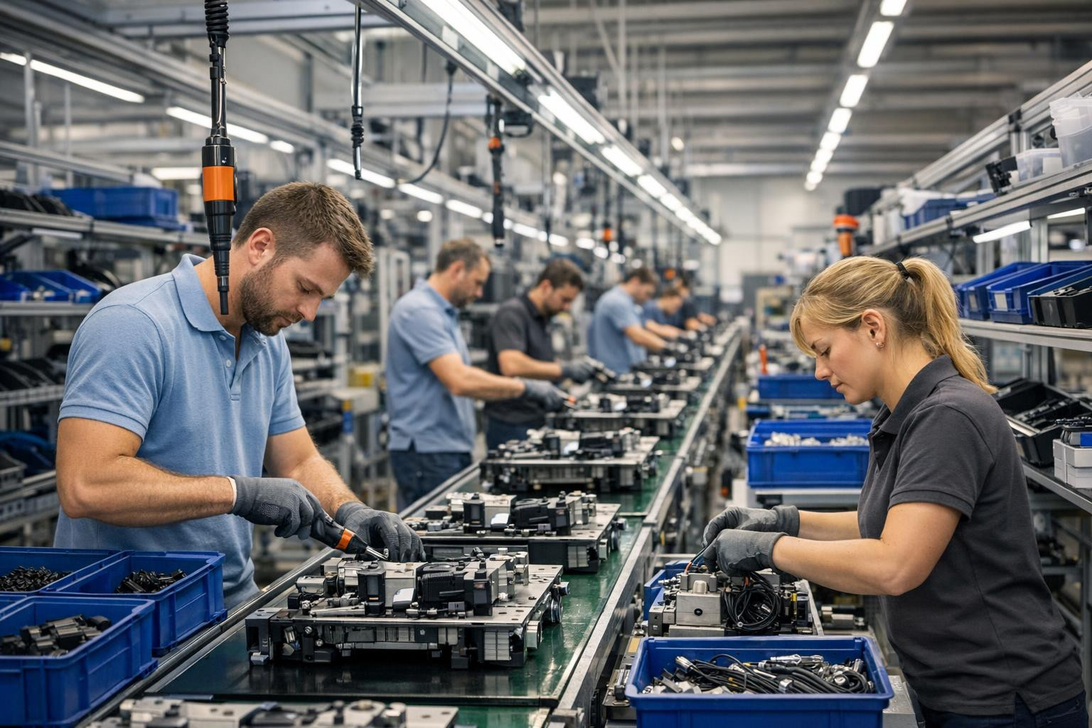 Flexible contract production from assembly to finishing    Manufacture of finishes  combines production know-how, multi-manufacturing network and rigorous   pro