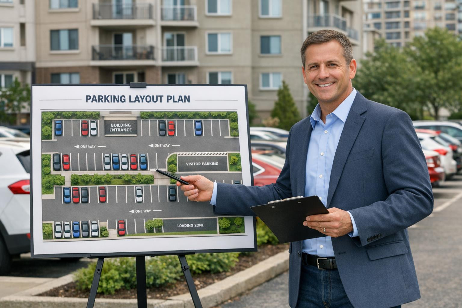Flexible parking arrangements create clear rules, automation and ...