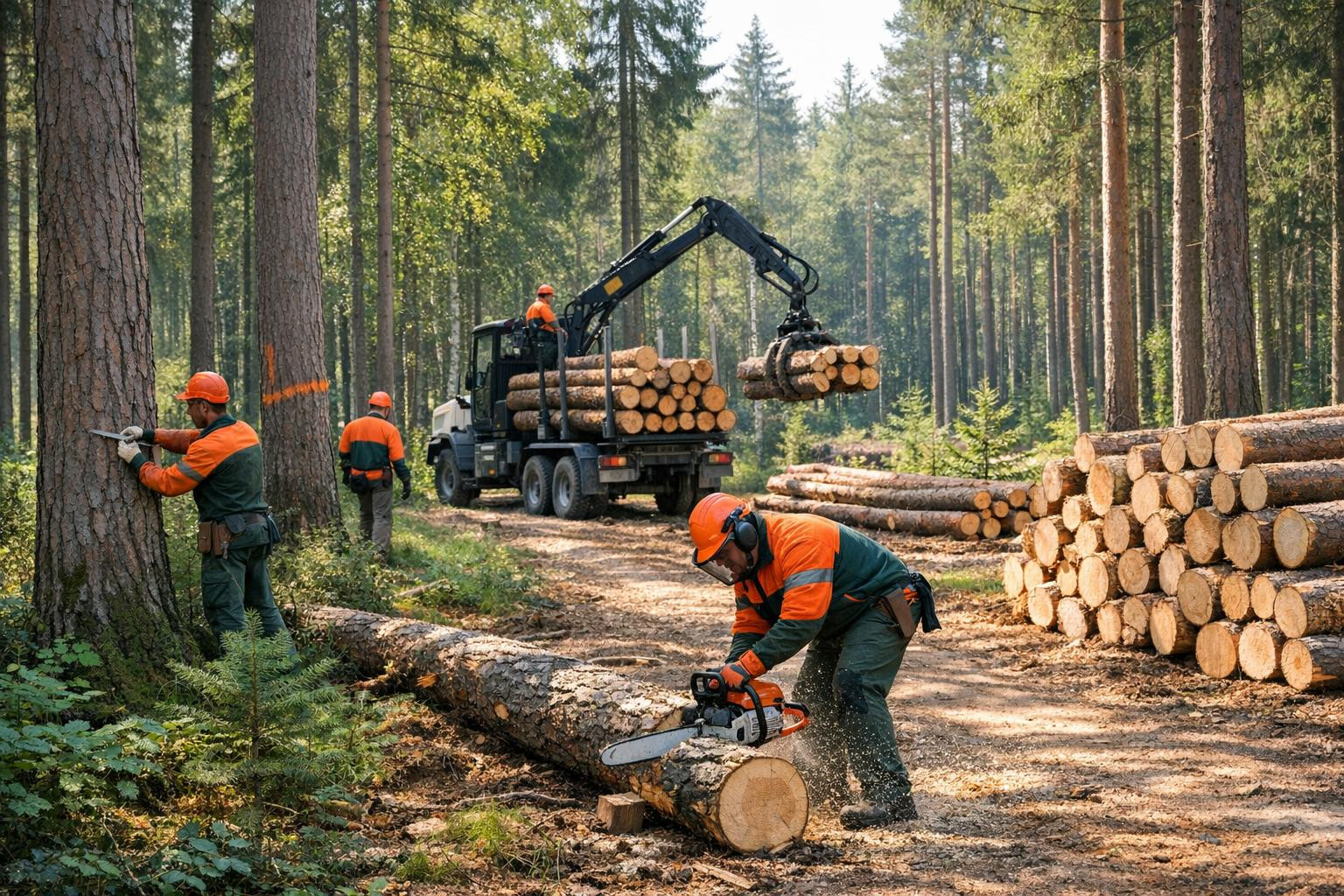Forest maintenance and forest protection that protect wealth and increase value     Forest maintenance  is a preventive and targeted activity through a programm